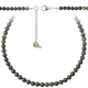 Collier en obsidienne dorée - Perles rondes 6 mm - 50 cm