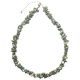 Collier en porphyre grec - Perles pierres roulées