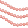 Bracelet en thulite - Perles rondes 8 mm