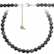 Collier en obsidienne oeil céleste - Perles rondes 10 mm - 55 cm