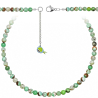 Collier en chrysoprase - Perles rondes 6 mm - 70 cm