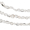 Collier en cristal de roche - Perles roulées 7 à 10 mm - 50 cm