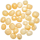 Pierres roulées aragonite jaune - 1.5 à 2.5 cm - Lot de 3