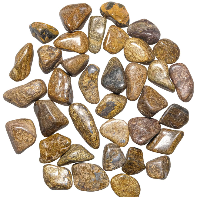 Pierres roulées bronzite - 2 à 3 cm - 50 grammes