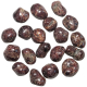 Pierres roulées grenat rhodolite - 2 à 3 cm - Lot de 2