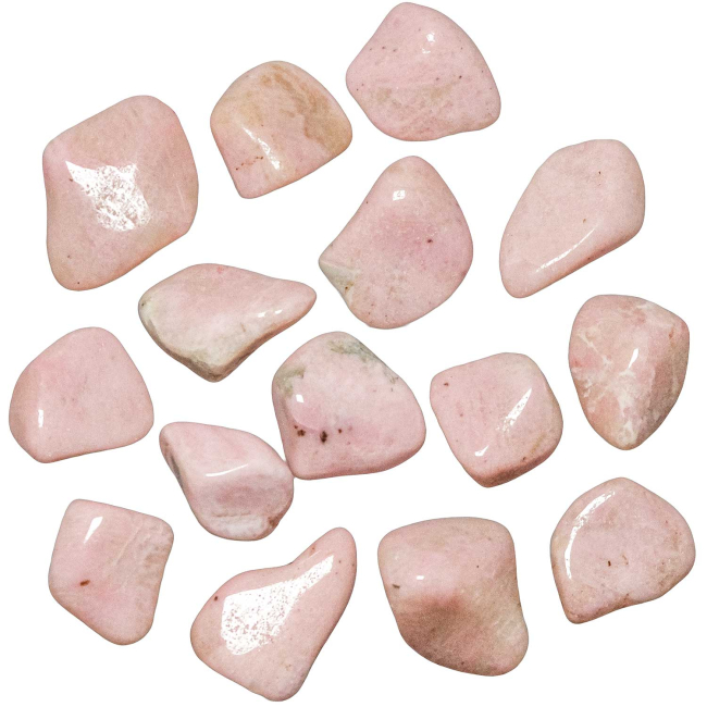 Pierres roulées clinozoïsite - 2 à 3 cm - Lot de 2