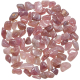 Pierres roulées quartz rose lavande - 1.5 à 2 cm - 50 grammes