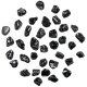 Pierres roulées spinelle noire - 1 à 1.5 cm - 10 grammes