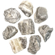 Pierres brutes aragonite zébrée - 4 à 6 cm - Lot de 3