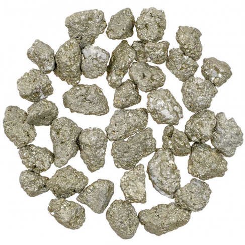Pierres brutes pyrite - 1 à 2 cm - 100 grammes