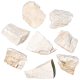 Pierres brutes aragonite blanche - 4 à 5 cm - Lot de 2