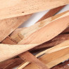 Lianes larges de raffia brun - 150 grammes
