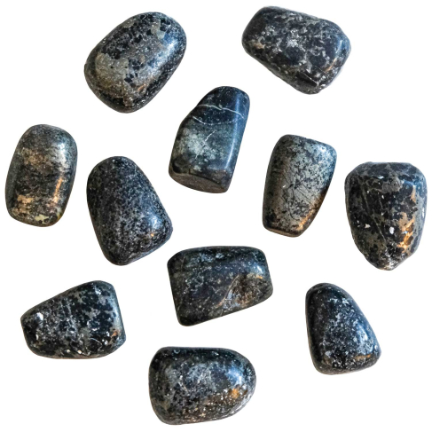 Pierre roulée jade magnétite - 2 à 2.5 cm - A l'unité