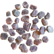 Pierres brutes cristaux de rubis - 1 à 1.5 cm - 20 grammes