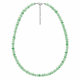 Collier de pierre en aventurine verte - perles baroques