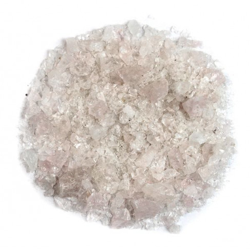Sable brut de quartz rose 0/10mm - 100 grammes