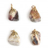 Pendentif pierre roulée en agate crazy lace