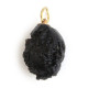 Pendentif pierre brute en tectite