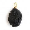 Pendentif pierre brute en tectite