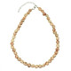 Collier en pierre de soleil - Perles pierres roulées