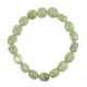 Bracelet en aventurine verte - Perles pierres roulées