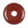 Donut Pi Chinois en jaspe rouge pour pendentif