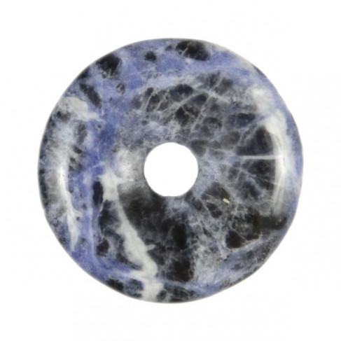 Donut Pi Chinois en sodalite pour pendentif