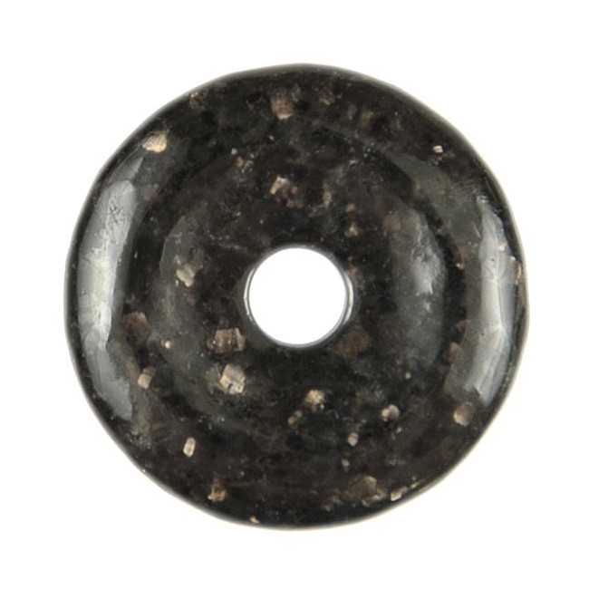 Donut Pi Chinois en nuumite pour pendentif