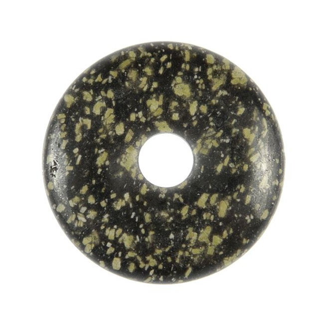 Donut Pi Chinois en porphyre impérial pour pendentif