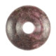 Donut Pi Chinois en rhodonite pour pendentif