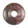 Donut Pi Chinois en rhodonite pour pendentif