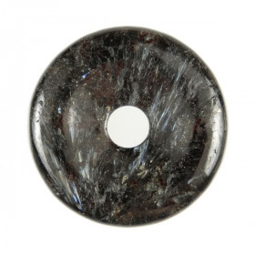 Donut Pi Chinois en astrophyllite pour pendentif