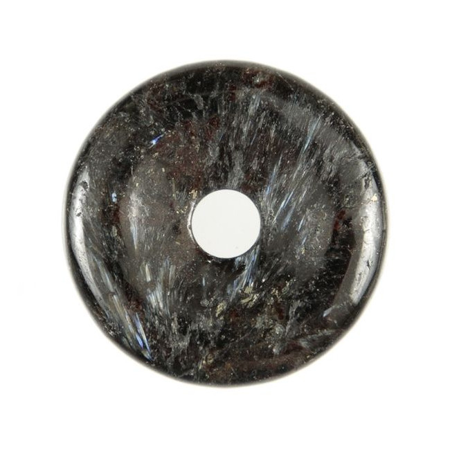 Donut Pi Chinois en astrophyllite pour pendentif