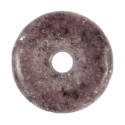 Donut Pi Chinois en lépidolite pour pendentif