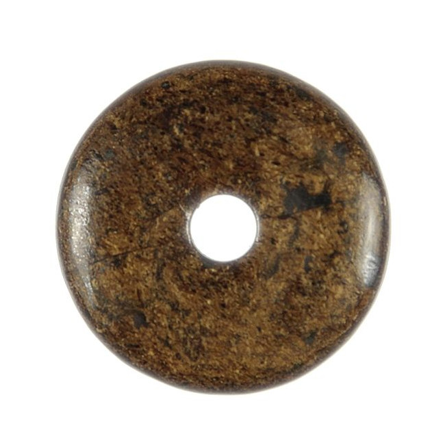 Donut Pi Chinois en bronzite pour pendentif