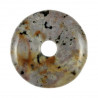 Donut Pi Chinois en jaspe océan pour pendentif