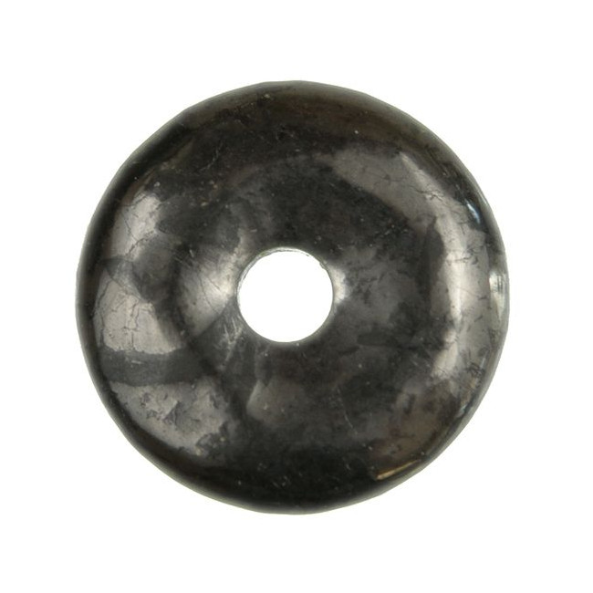 Donut Pi Chinois en shungite pour pendentif
