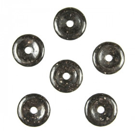 Donut Pi Chinois en nuumite pour pendentif