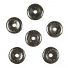 Donut Pi Chinois en nuumite pour pendentif