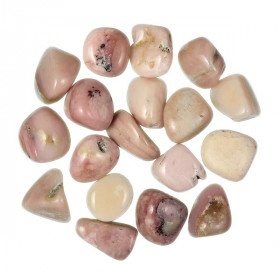 Pierres roulées opale rose des Andes - 2 à 3 cm - 20 grammes