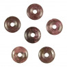 Donut Pi Chinois en rhodonite pour pendentif