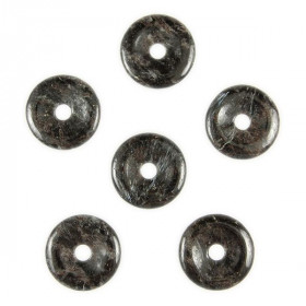 Donut Pi Chinois en astrophyllite pour pendentif