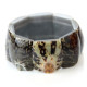 Bracelet manchette en coquillages