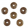 Donut Pi Chinois en bronzite pour pendentif