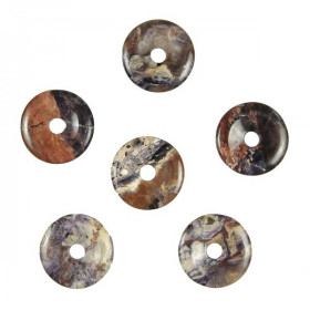 Donut Pi Chinois en tiffany stone pour pendentif