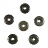 Donut Pi Chinois en obsidienne oeil céleste pour pendentif