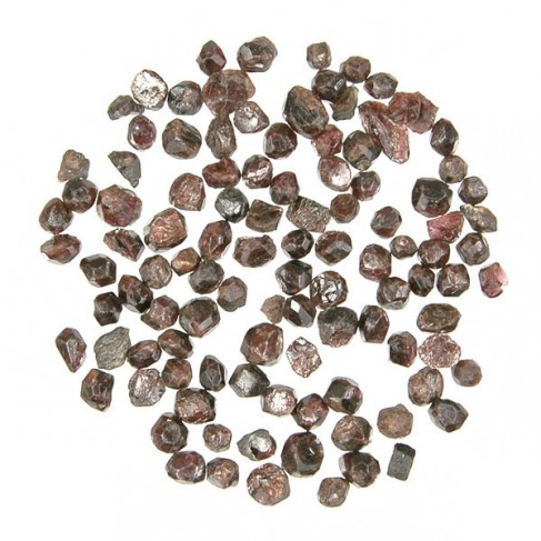 Pierres brutes cristaux de grenat almandin - 0.5 à 1 cm - 10 grammes