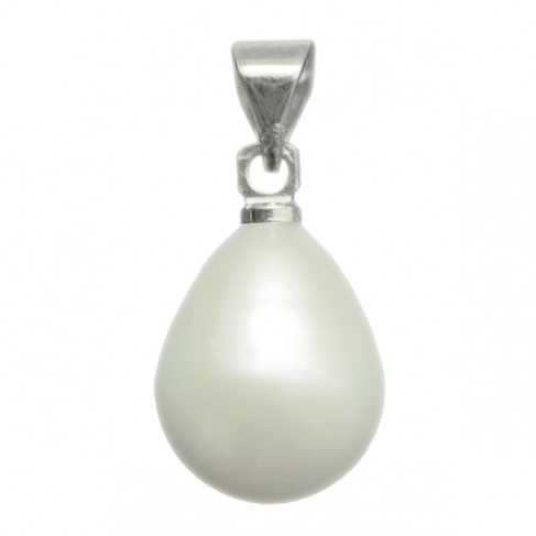 Pendentif goutte perle de culture