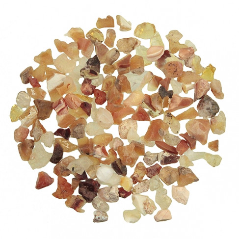 Pierres brutes opale de feu - 0.5 à 1 cm - 10 grammes