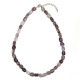 Collier en améthyste - Perles pierres roulées (forme carré)